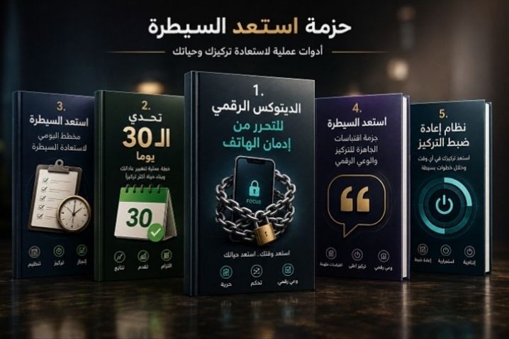 حزمة التحرر من إدمان الهاتف
